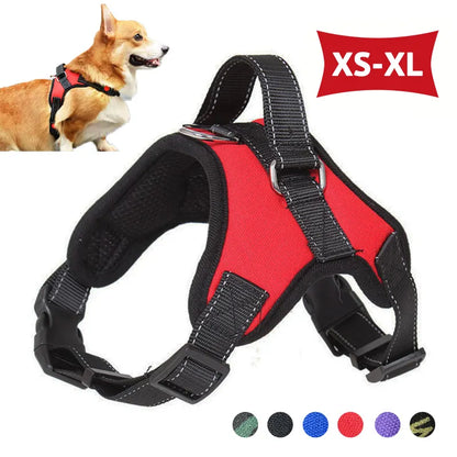 Saddle Dog Harness Reflective Adjustable Pet Harness